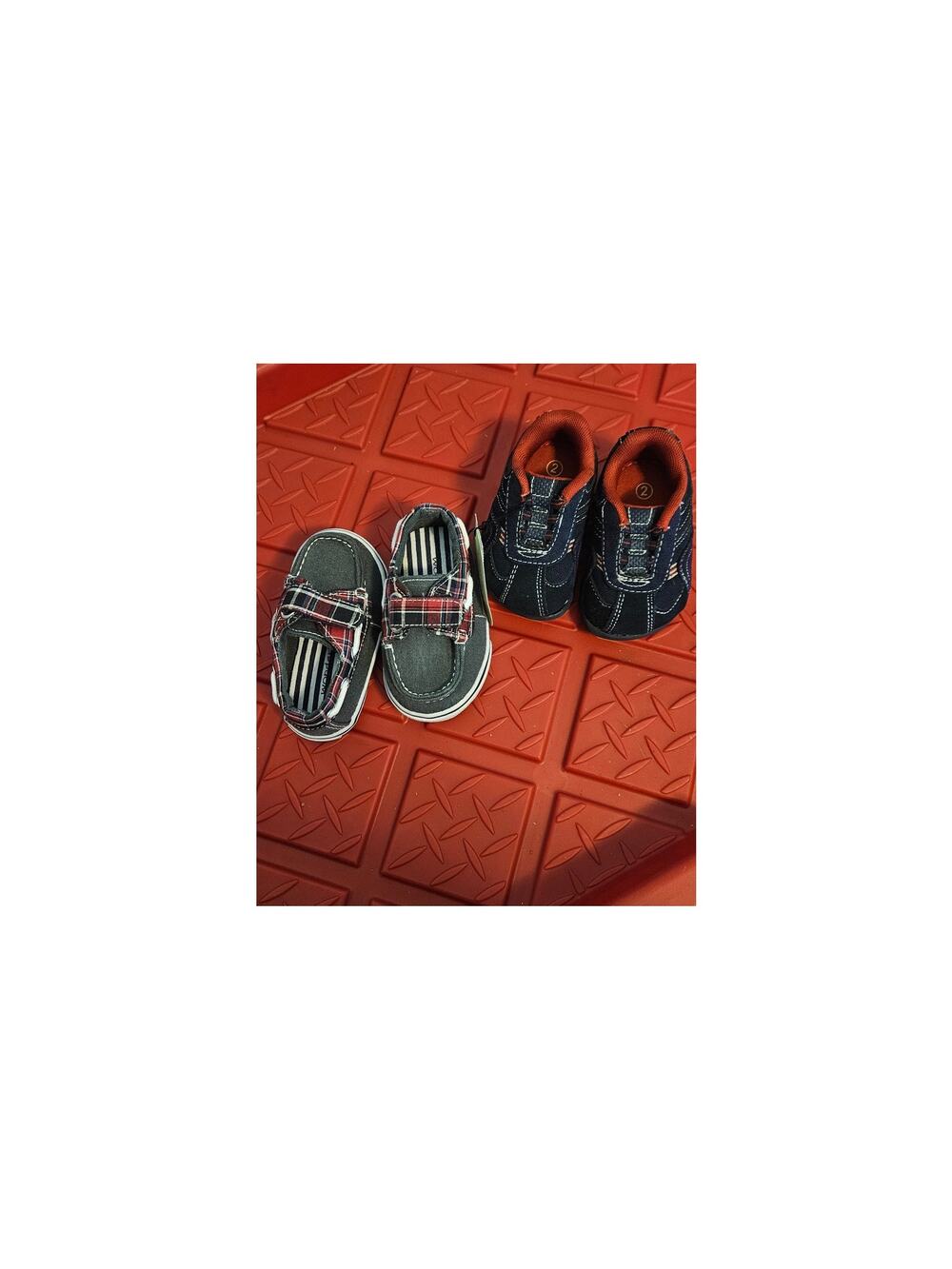2 Pair Toddler Shoes Teeny Toes and Wonder Kids Size 2